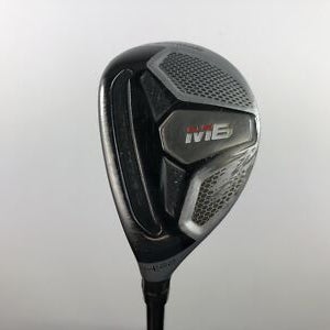 Taylormade M6 4 Hybrid 22* Fujikura Atmos 60g Regular Mens LH Midsize Grip