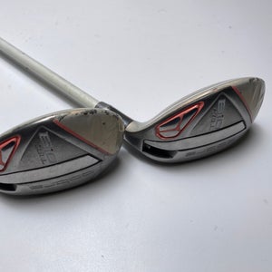 Cobra Bio Cell Aqua Womens 4-5 & 5-6 Hybrid Set 25* 28* 55g Ladies Graphite RH