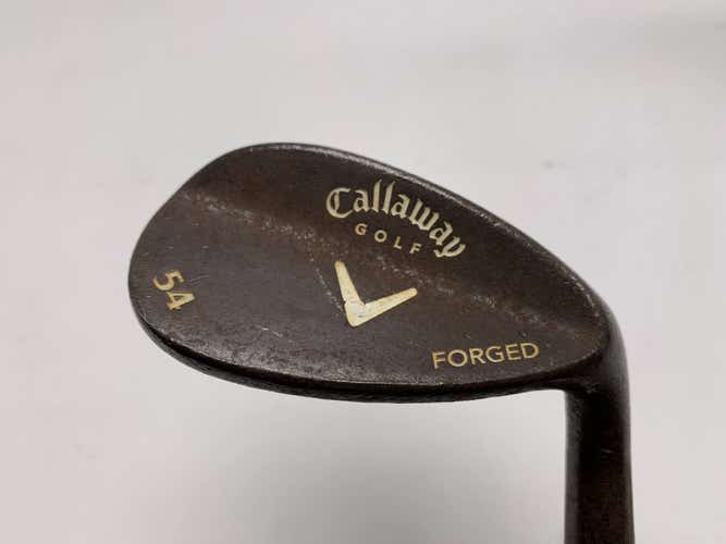 Callaway Forged Vintage Sand Wedge SW 54* Wedge Steel Mens RH Oversize Grip