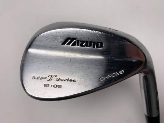 Mizuno MP T Chrome Wedge 51* 6 Dynamic Gold X100 Extra Stiff Steel Mens RH