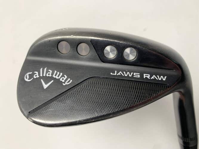 Callaway Jaws Raw Black Plasma Lob Wedge LW 58* 10S DG Spinner Tour Issue RH