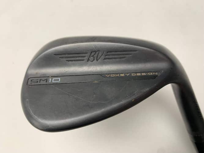 Titleist Vokey SM10 Jet Black Wedge 58* 10 Bounce S-Grind Wedge Steel Mens RH