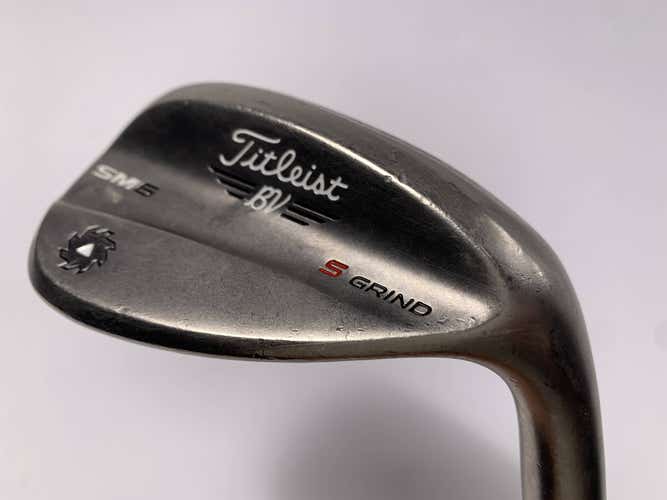 Titleist Vokey SM6 Steel Grey Lob Wedge LW 58* 10S DG S200 Stiff RH Midsize Grip