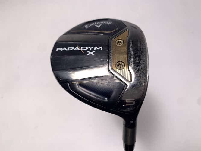 Callaway Paradym X 5 Fairway Wood 18* Aldila Ascent 40g Senior Graphite Mens RH