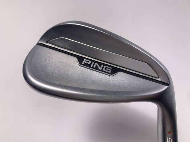 Ping s159 Chrome Sand Wedge SW 56* 14 W-Grind Orange Dot 2* Flat TT DG Mens RH