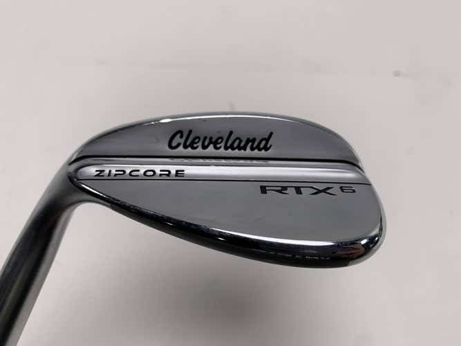 Cleveland RTX 6 ZipCore Tour Satin Sand Wedge SW 56* 10 TT DG Spinner Mens RH