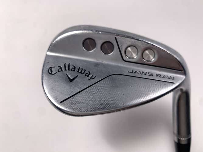 Callaway Jaws Raw Chrome Sand Wedge SW 56* 10 S-Grind True Temper DG Mens RH