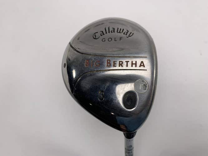 Callaway 2004 Big Bertha 3 Fairway Wood 15* RCH 75w Firm Graphite Mens RH
