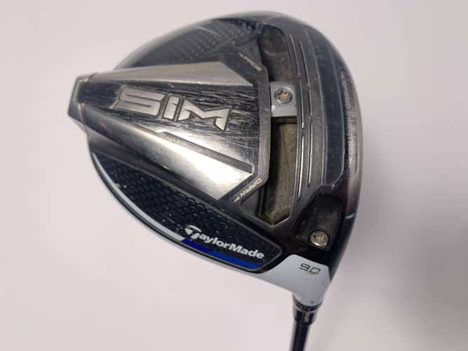 TaylorMade SIM Driver 9* HZRDUS 6.0 Gen 4 Dual Torsional Black 60g Stiff RH