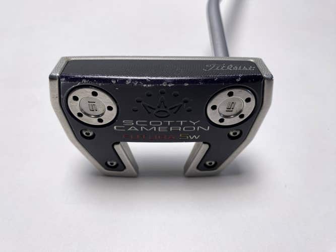 Scotty Cameron Futura 5W Putter 37" SuperStroke Wrist Lock Mens RH