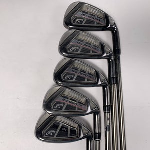 Callaway Big Bertha OS Iron Set 5-9 UST Mamiya Recoil ES 460 F3 Regular RH