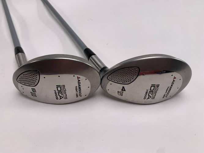 Adams Idea i-Wood 4 & 5 Hybrid Set 21* 25* Idea Womens Ladies Graphite Womens RH