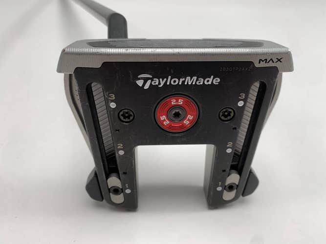 TaylorMade Spider GT Max Small Slant Putter 35" SuperStroke Pistol GTR 1.0 LH