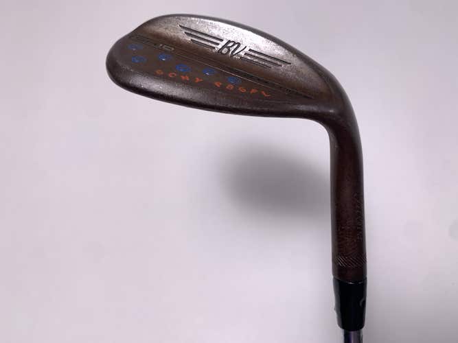 Titleist Vokey SM10 Raw Lob Wedge LW 62* 8 Bounce M-Grind Vokey Mens RH +.75"