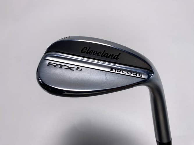 Cleveland RTX 6 ZipCore Tour Satin Lob Wedge LW 58* 10 DG Spinner Mens RH NEW