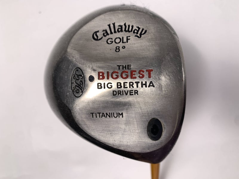 Callaway The Biggest Big Bertha Driver 8* ProForce 65 Gold Stiff Graphite RH