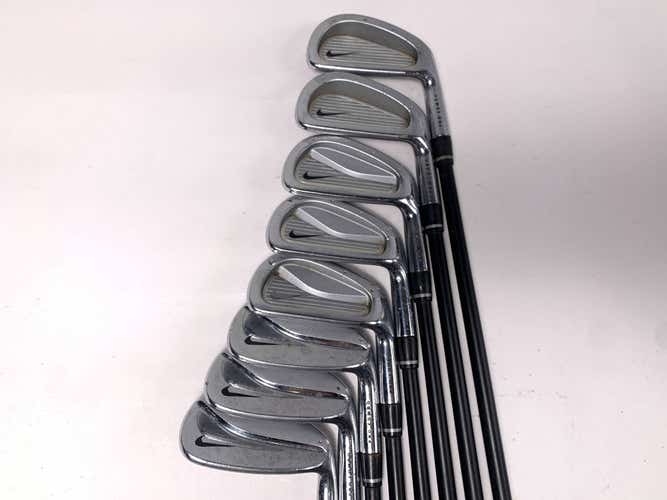 Nike Forged Pro Combo Iron Set 3-PW Stiff Graphite Mens RH