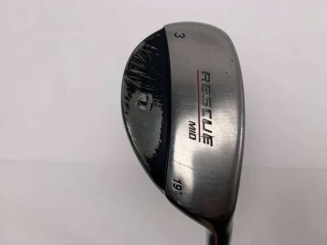 TaylorMade Rescue Mid 3 Hybrid 19* Regular Graphite Mens RH