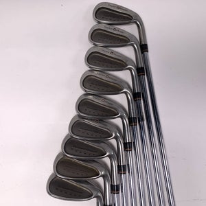 TaylorMade Supersteel Iron Set 3-PW+SW Bubble R-80 Regular Steel Mens RH