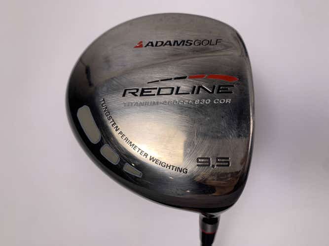 Adams Redline 460 Driver 9.5* Fujikura G60 Stiff Graphite Mens RH