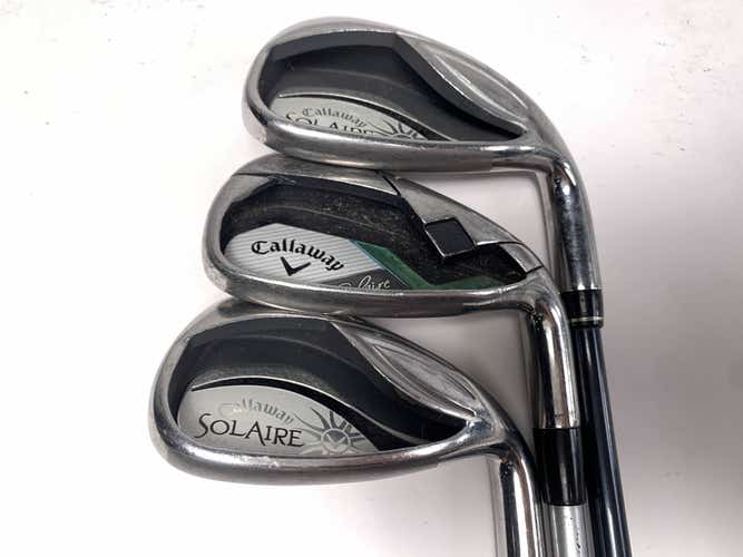 Callaway Solaire 2014 Iron Set 8-PW 50g Ladies Graphite Mens RH