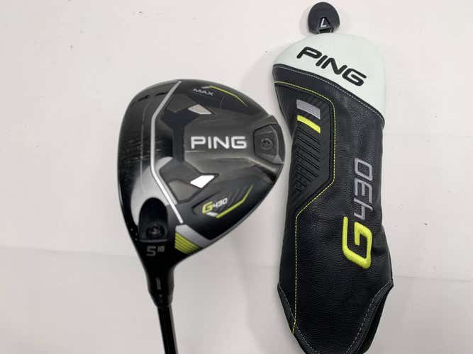Ping G430 Max 5 Fairway Wood 18* Tensei Orange AV Series Raw 75g Regular LH HC