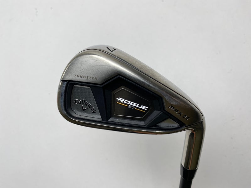 Callaway Rogue ST Max OS Lite 7 Iron Project X Cypher Sixty 5.5 Regular RH