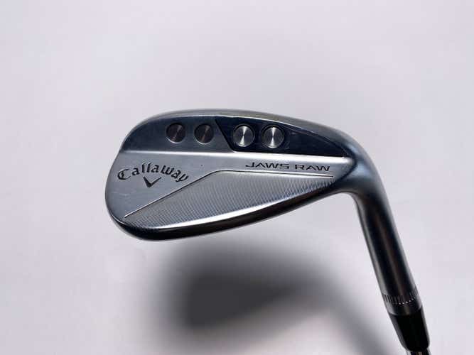 Callaway Jaws Raw Chrome Lob Wedge LW 58* 10 S-Grind DG Tour Issue Wedge Mens RH
