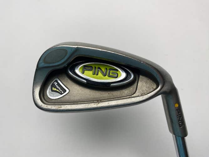Ping Rapture Single 6 Iron Gold Dot 4* Flat AWT Regular Steel Mens RH
