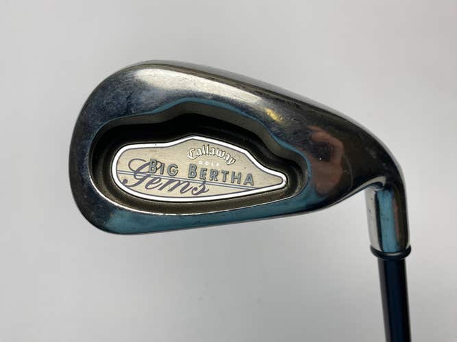 Callaway 2006 Big Bertha Single 6 Iron Big Bertha Gems 65i Ladies Graphite RH