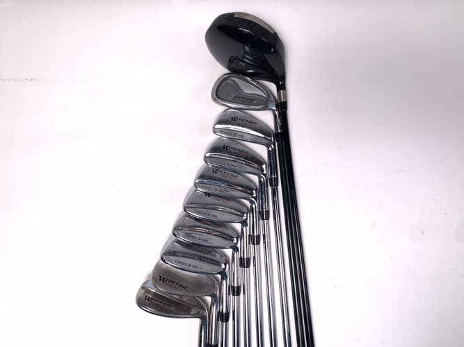 Warrior Custom Golf Club Set Driver 3-PW GW LW Regular Steel Mens RH- No 7i