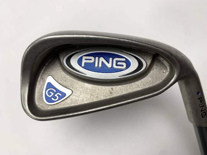 Ping G5 Single 6 Iron Blue Dot TFC100 Soft Regular Graphite Mens RH