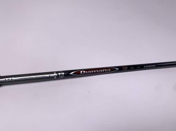 Mitsubishi Rayon Diamana Red M+50x5ct Seniors Graphite Driver Shaft 44"-Titleist