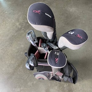 Lady Hagen Inspire Womens Club Set Driver 3W 5H 6-PW SW Putter Ladies RH HC +Bag