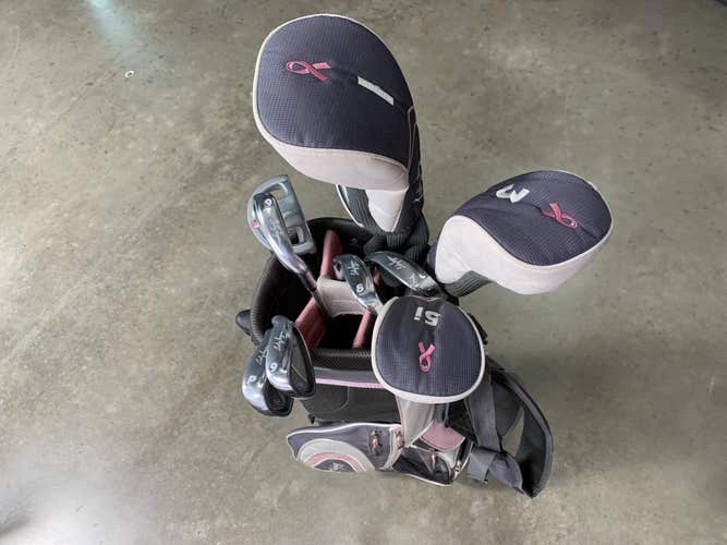 Lady Hagen Inspire Womens Club Set Driver 3W 5H 6-PW SW Putter Ladies RH HC +Bag