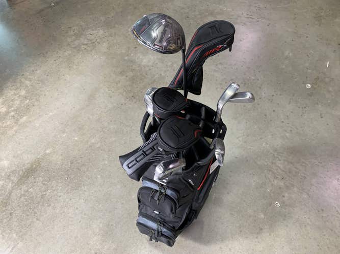 Cobra Air X 2023 Club Set Driver 3W 4H-5H 6-PW SW Putter 45g Senior RH HC +Bag