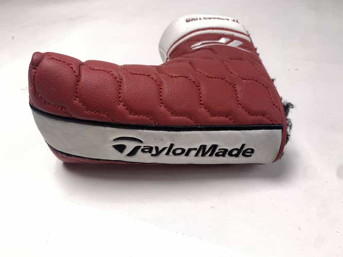 TaylorMade TP Collection Blade Putter Headcover Maroon White Grey HC MINT