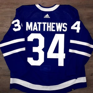 Toronto Maple Leafs Customized Auston Matthews MiC Home Jersey