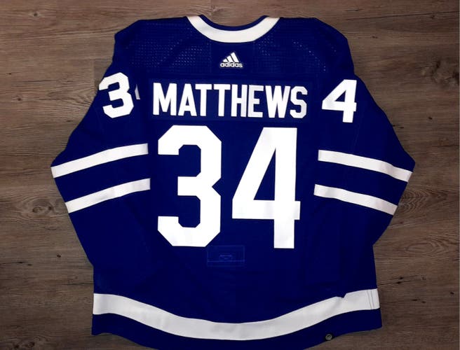 Toronto Maple Leafs Customized Auston Matthews MiC Home Jersey