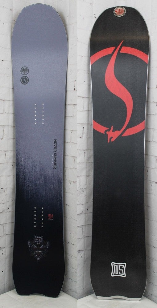 Never Summer Valhalla Men's Snowboard 156 cm Directional New 2026