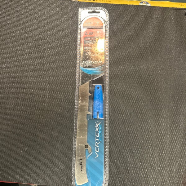 New Pro Bauer TUUK LS3G + Vertexx Goalie steel Blades Edge Runners Pair 9 9.5 280mm