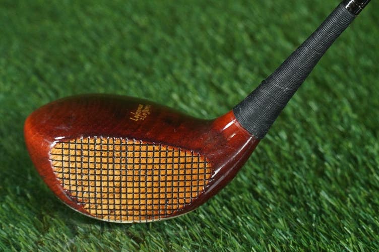 H&B LOUISVILLE LO SKORE PERSIMMON DRIVER PYRATONE STEEL RH, REFINISHED HEAD