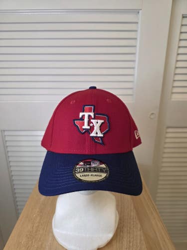 NWS Texas Rangers New Era 39thirty L/XL MLB