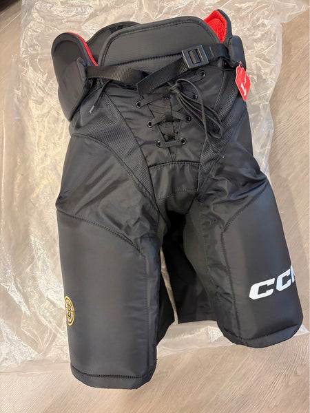 CCM HP45 Pants Medium Black - Boston Bruins Pro Stock (New)