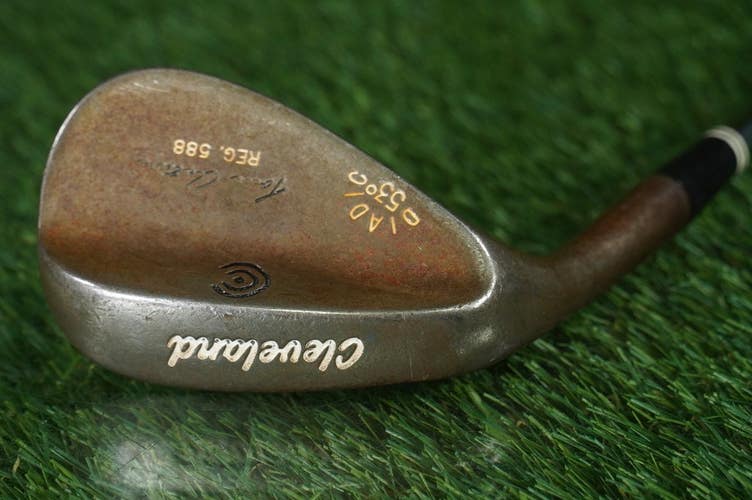 CLEVELAND TOUR ACTION REG. 588 53 WEDGE GAP ATTACK  DIADIC STIFF RAEW TEMPER LH