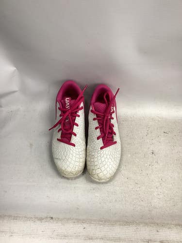 Used Under Armour SOFTBALL CLEAT BB/SB Cleats Pink Senior 7.5 11851-S000041161