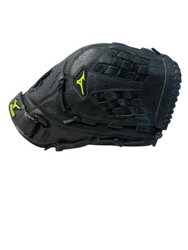 Used Mizuno GFN1306T RH Throw Fastpitch Gloves Black 13" 11835-S000200663