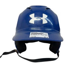 Used Under Armour UABH100 Batting Helmet No Mask Royal Blue S/M 11835-S000201688