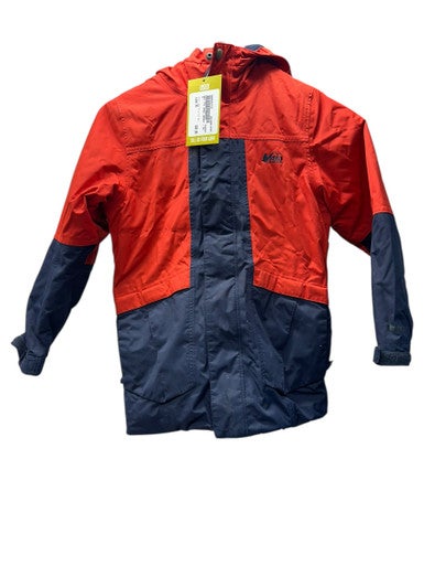 Used REI Outerwear Heavy Jacket Y Navy Blue And Red XS 11835-S000201723