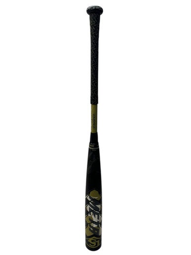 Used Louisville Slugger BBMTB3-21 BB/SB High School -3 Bat Black And Gold 33" 11835-S000201740